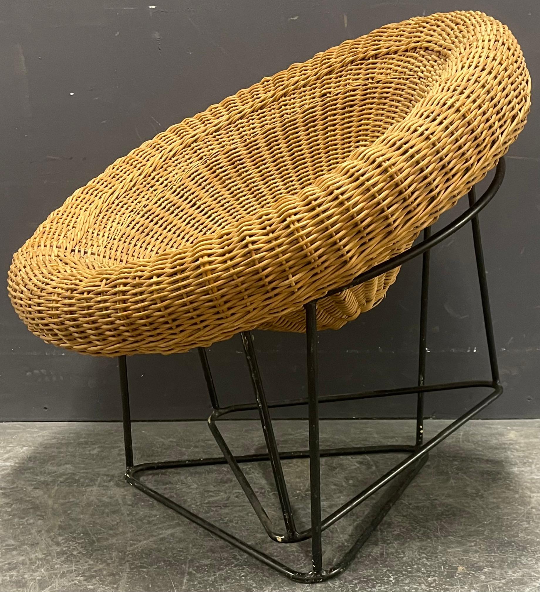wonderful pair of roberto mango cane chairs in good original condition.