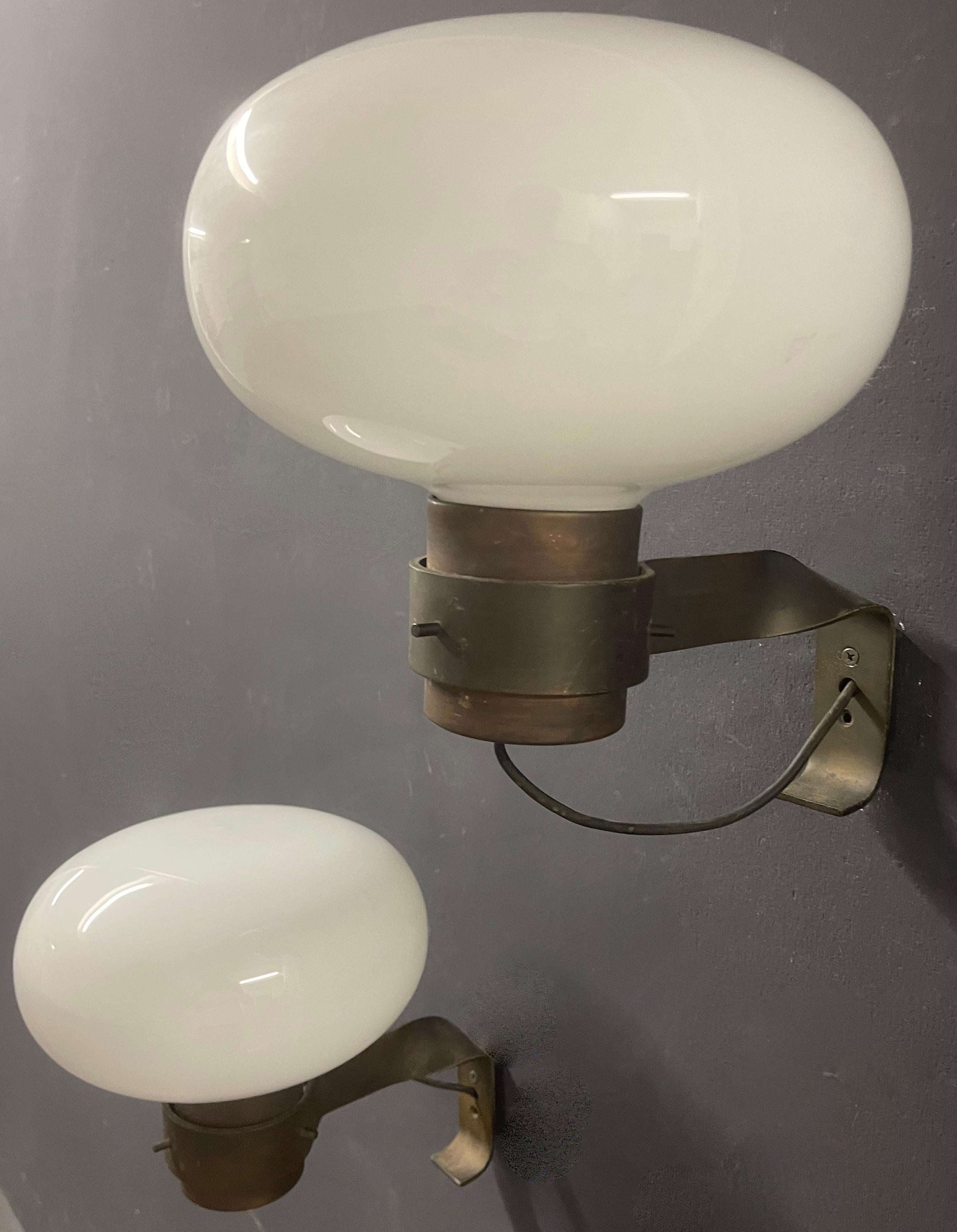 Nice pair of wall sconces  In Good Condition For Sale In Munich, DE