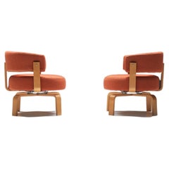 Nice set of Fridene swivel chairs by Carina Bengs for IKEA Sweden.  Signed.