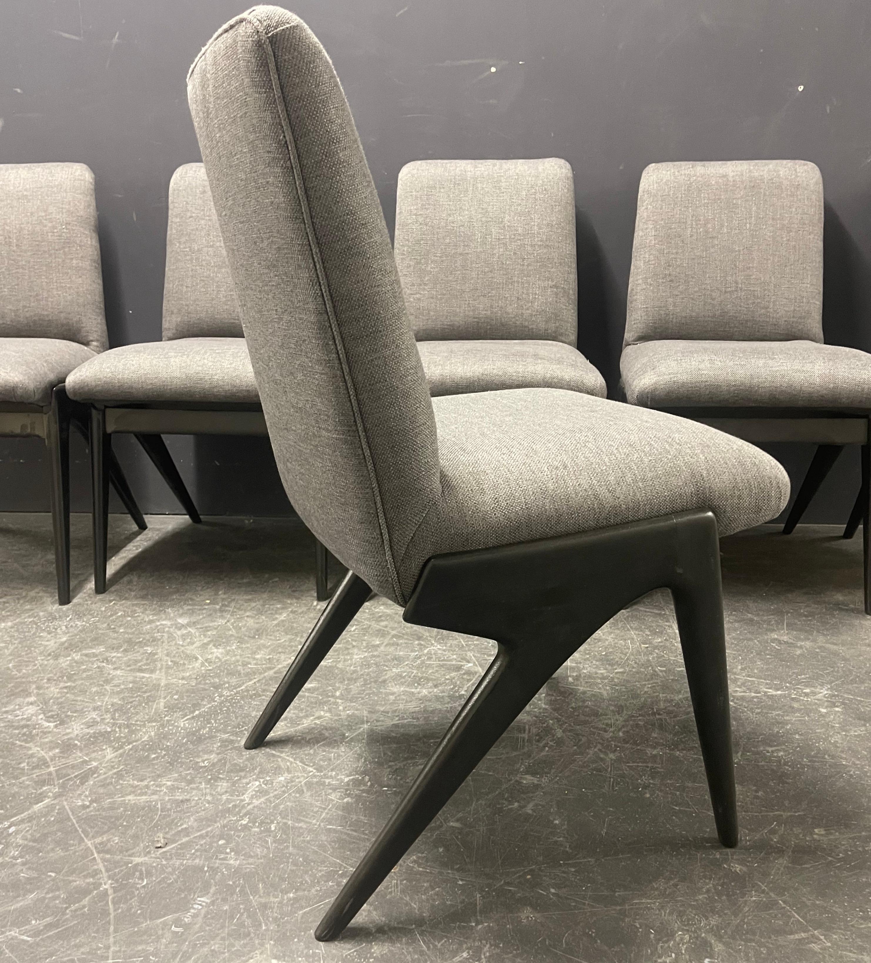 Nice Set of Organic Chairs For Sale 9