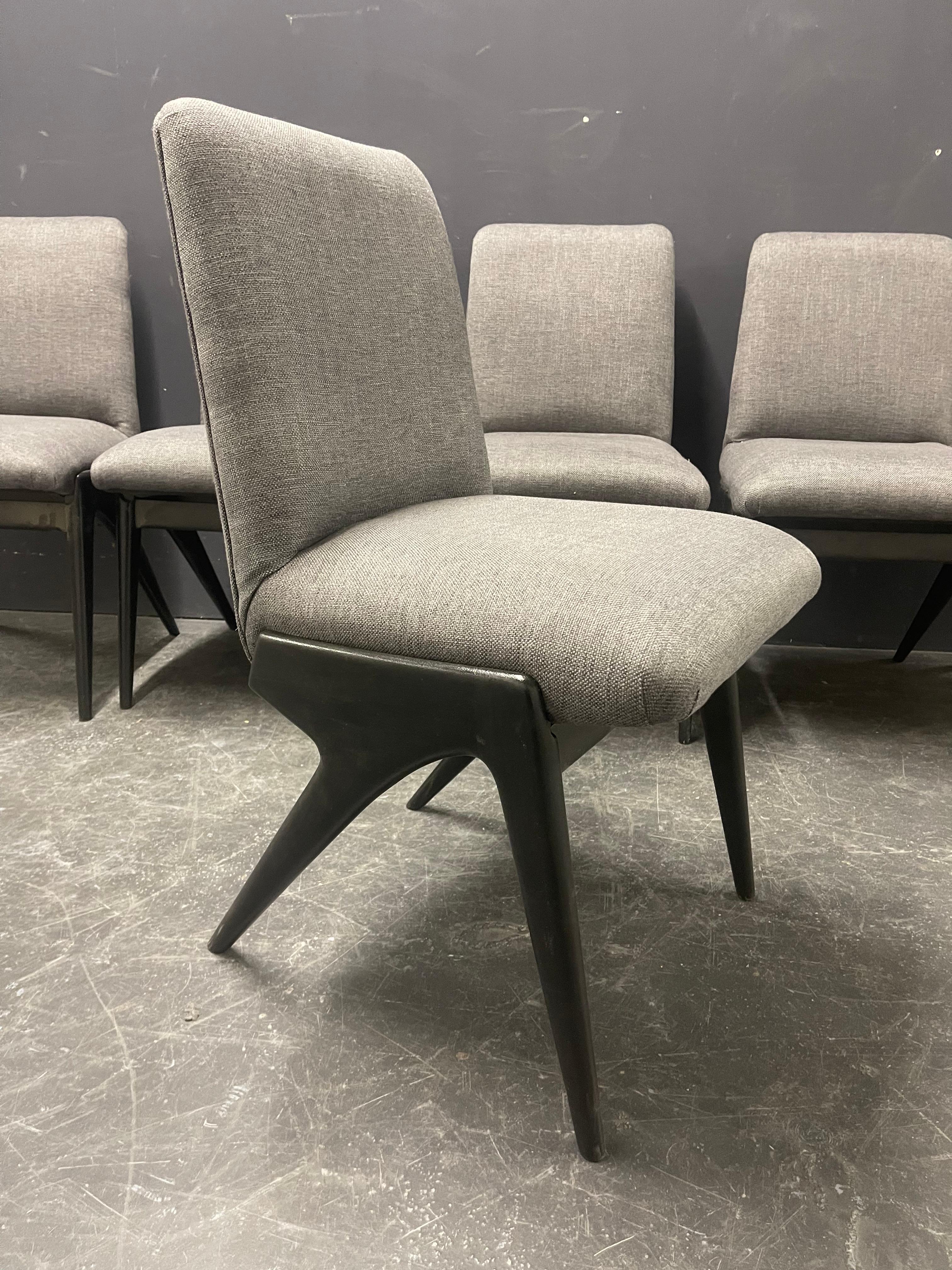 Nice Set of Organic Chairs For Sale 11