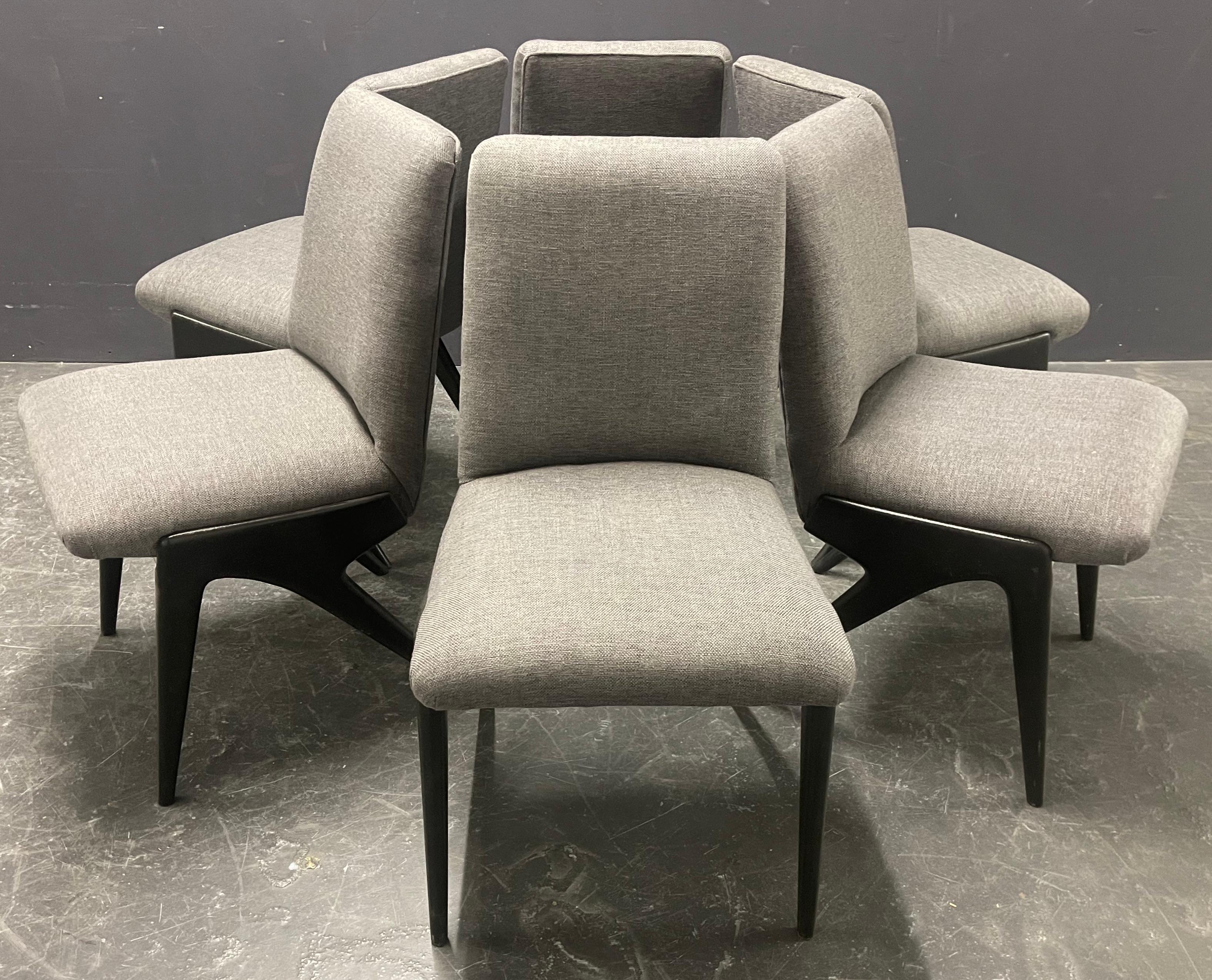 Nice Set of Organic Chairs For Sale 1