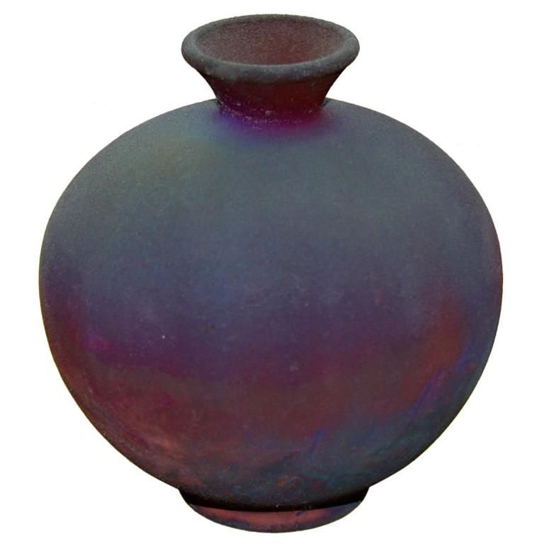 Nice small Raku Vase at 1stDibs | raku vases for sale
