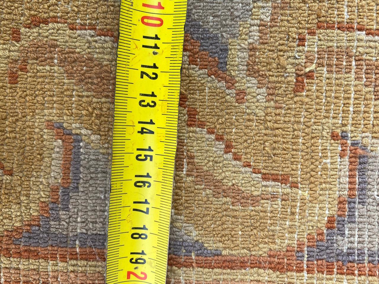 Belle et très belle fragment de tapis de couloir de Savonnerie français du 19ème siècle en vente 6