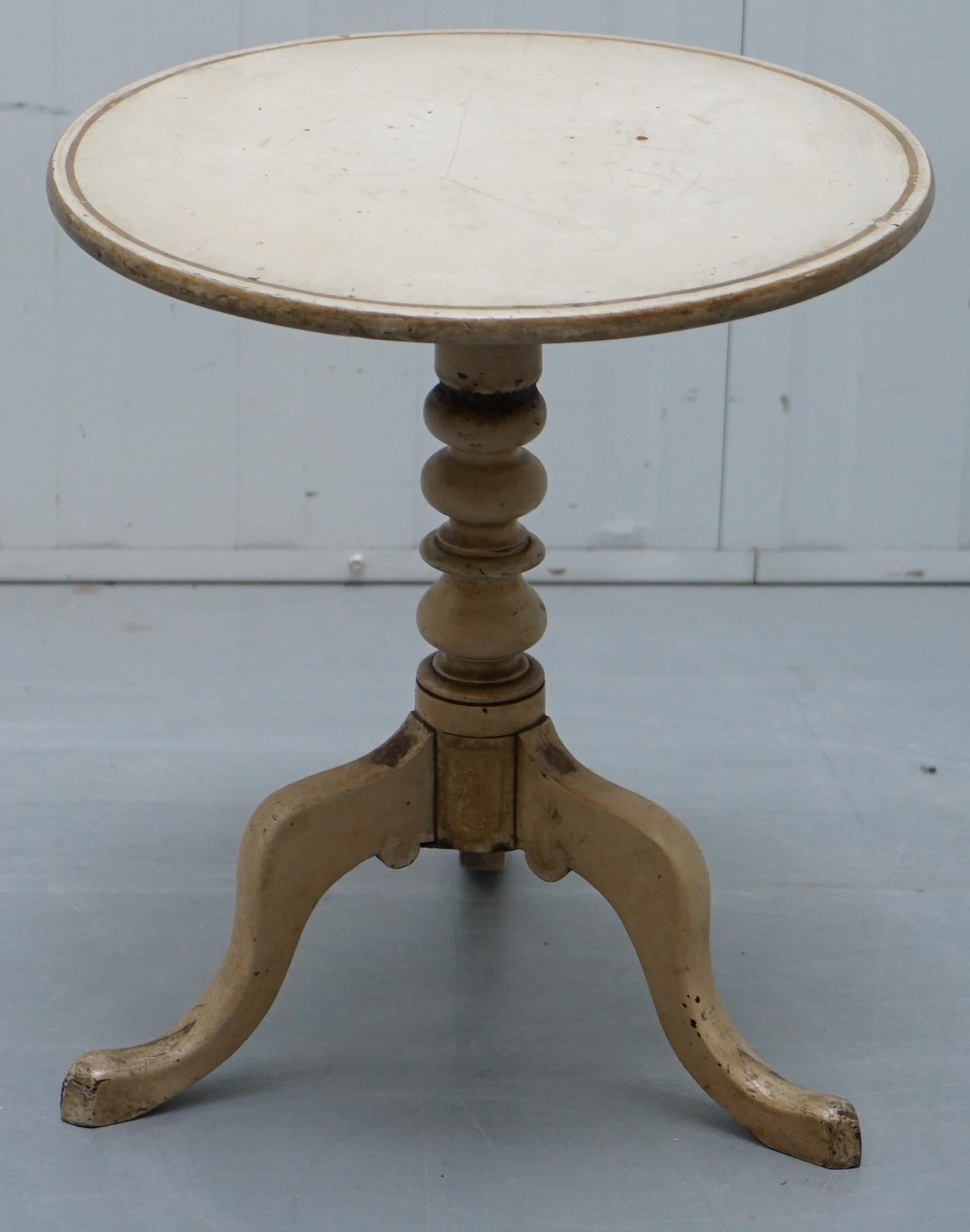 antique tripod table