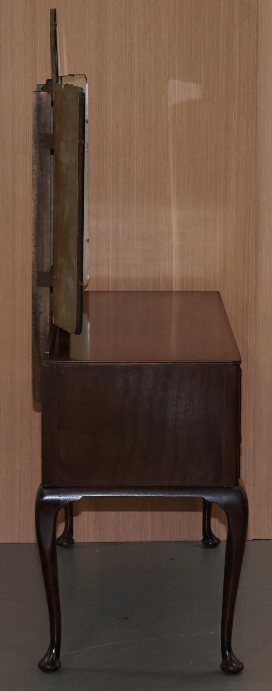 Nice Vintage Beithcraft Furniture Mahogany Dressing Table Part of Lovely Suite 3