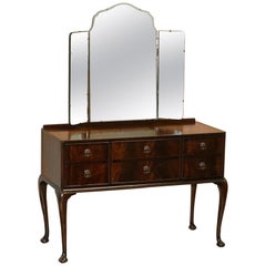 Nice Vintage Beithcraft Furniture Mahogany Dressing Table Part of Lovely Suite