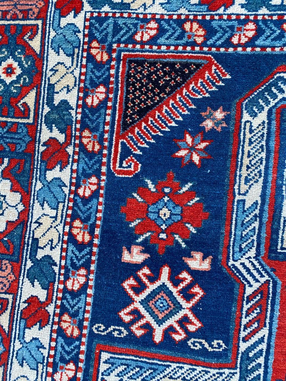 Bobyrug’s Nice Vintage Caucasian Chirwan Rug For Sale 2