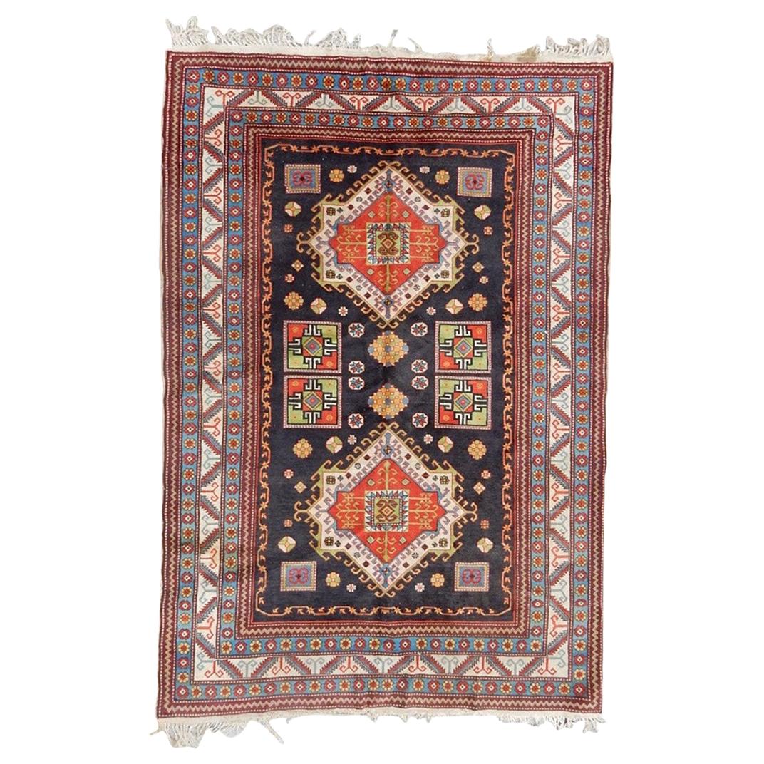 Nice Vintage Caucasian Shirvan Rug For Sale