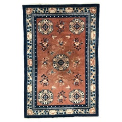 Nice Vintage Chinese Tibetan Rug