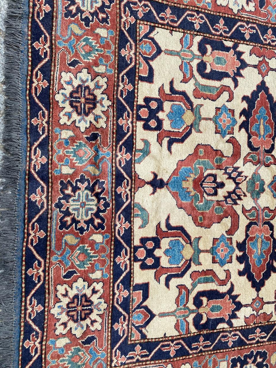 Nice Vintage Chobi Afghan Rug For Sale 5