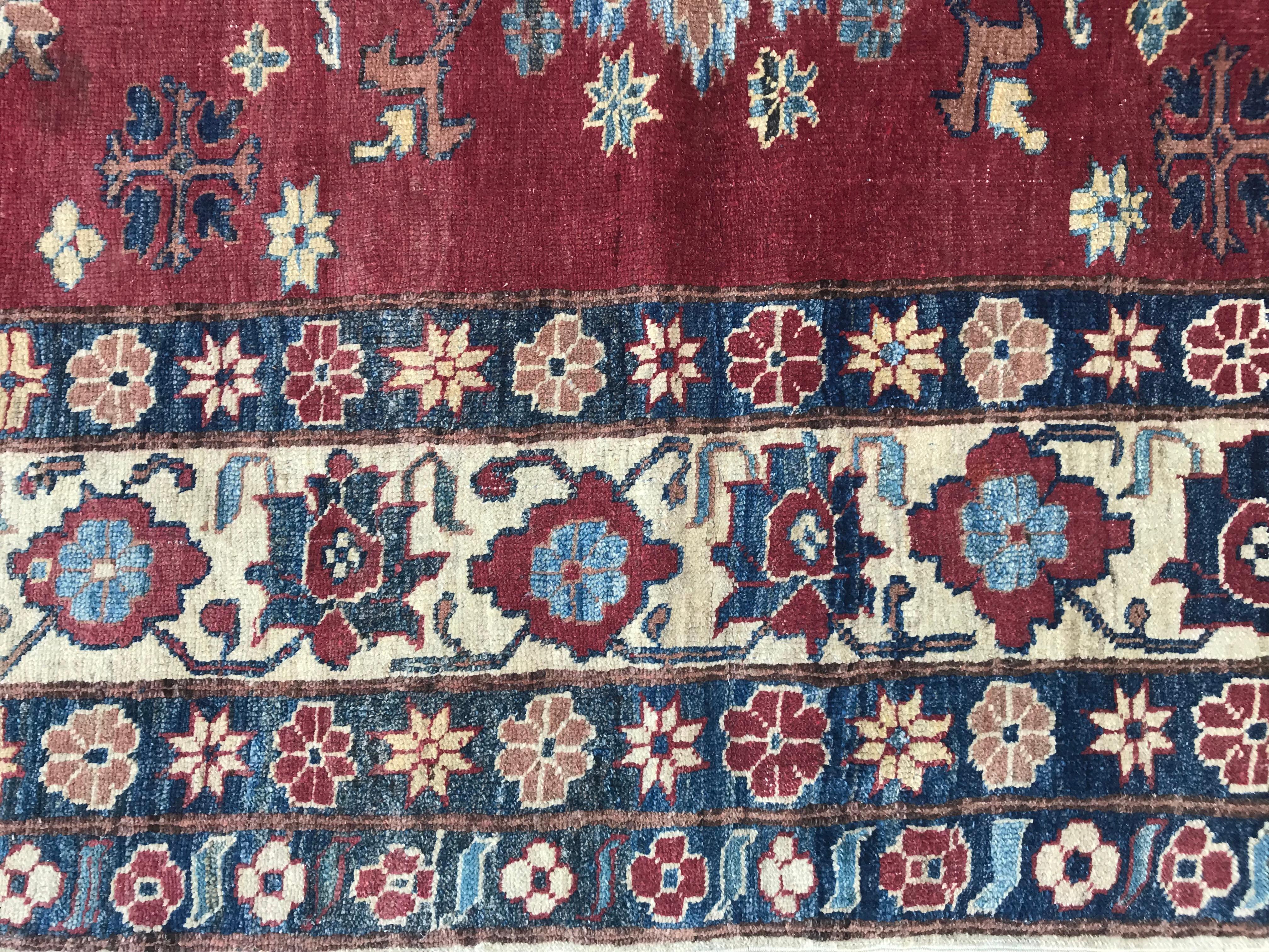 Alfombra afgana Chobi Vintage de Bobyrug en venta 4