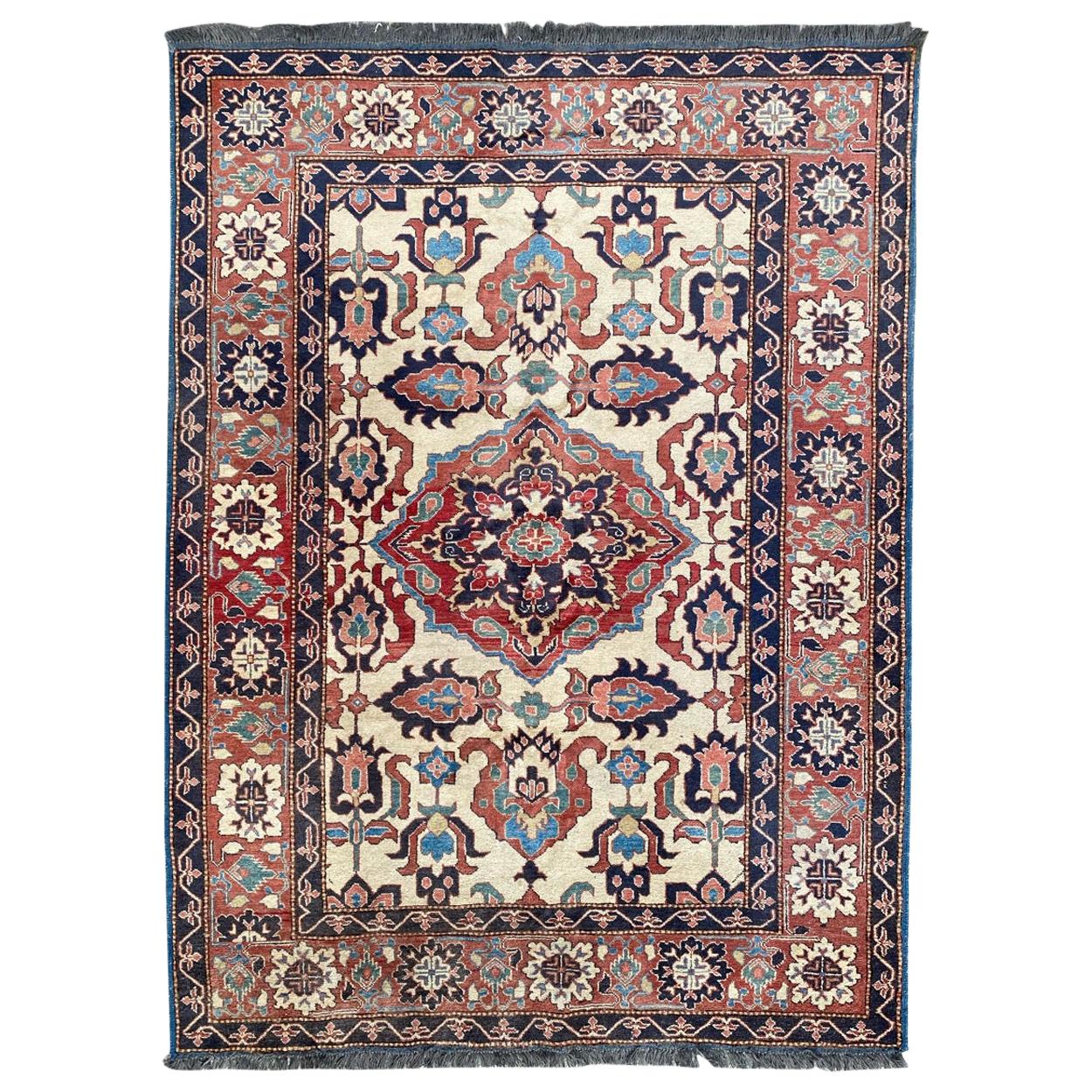 Schöner Nice Vintage Chobi Afghanischer Teppich im Angebot