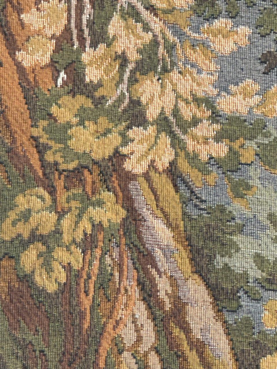 Schöner französischer Jacquard-Wandteppich im Aubusson-Stil, Vintage  