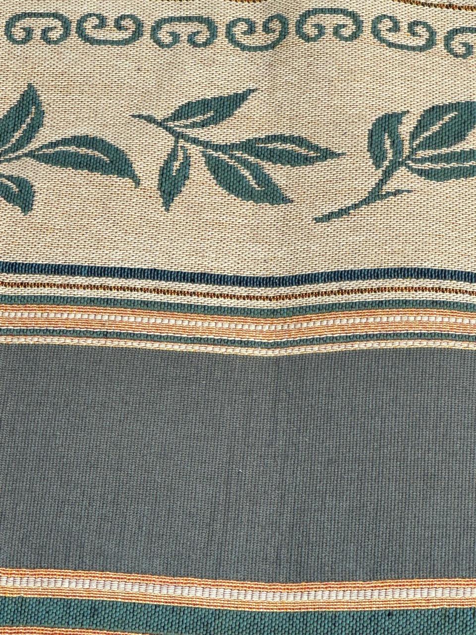 Schöner französischer Jacquard-Wandteppich im Aubusson-Stil mit Paneel im Aubusson-Stil im Angebot 7