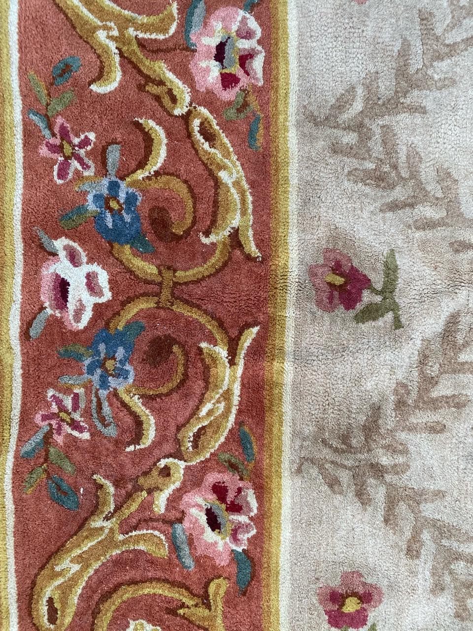 Nice Vintage French Janus Rug In Good Condition In Saint Ouen, FR