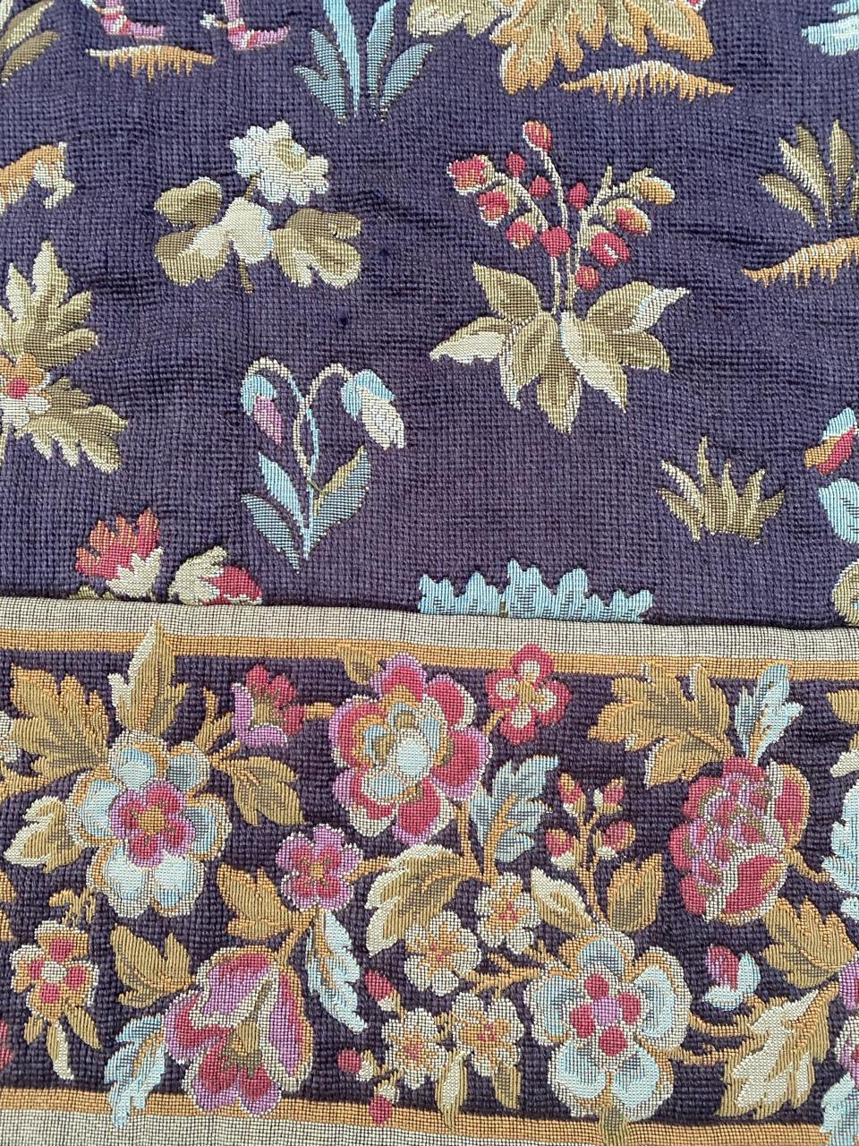 Aubusson Bobyrug’s Nice Vintage French Jaquar Tapestry  For Sale