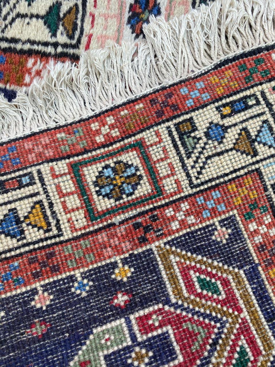 Bobyrug's Nice Vintage Heriz Läufer im Angebot 2
