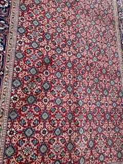 Bobyrug's Nice Vintage Indian rug