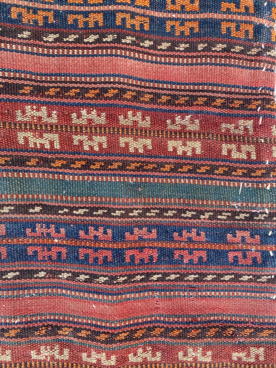 20th Century Nice Vintage Jajim Kilim