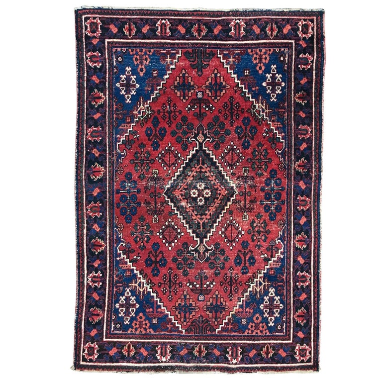 Nice Vintage Joshaghan Rug For Sale at 1stDibs