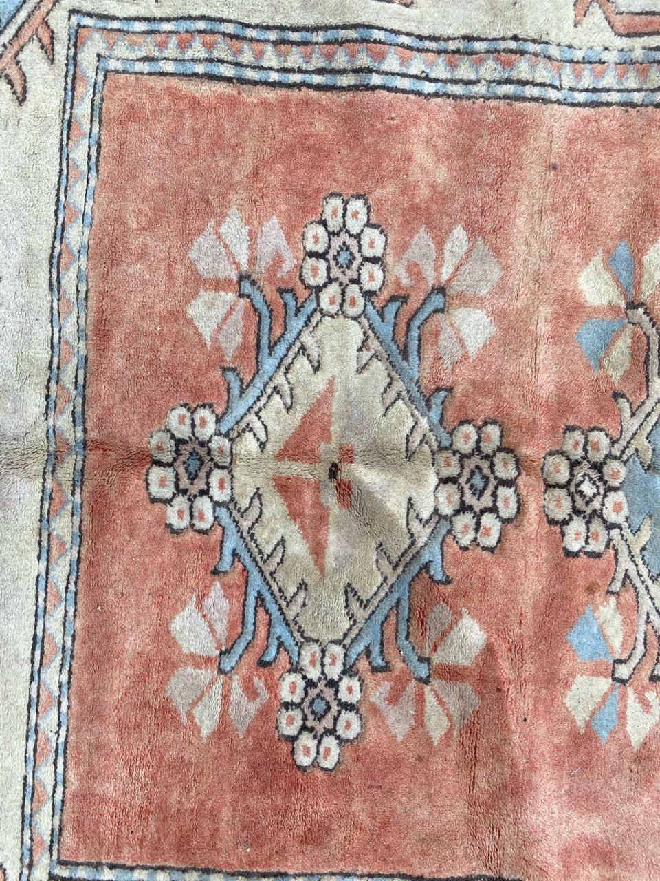 Schöner schöner großer türkischer Kars-Teppich im Vintage-Stil im Angebot 3