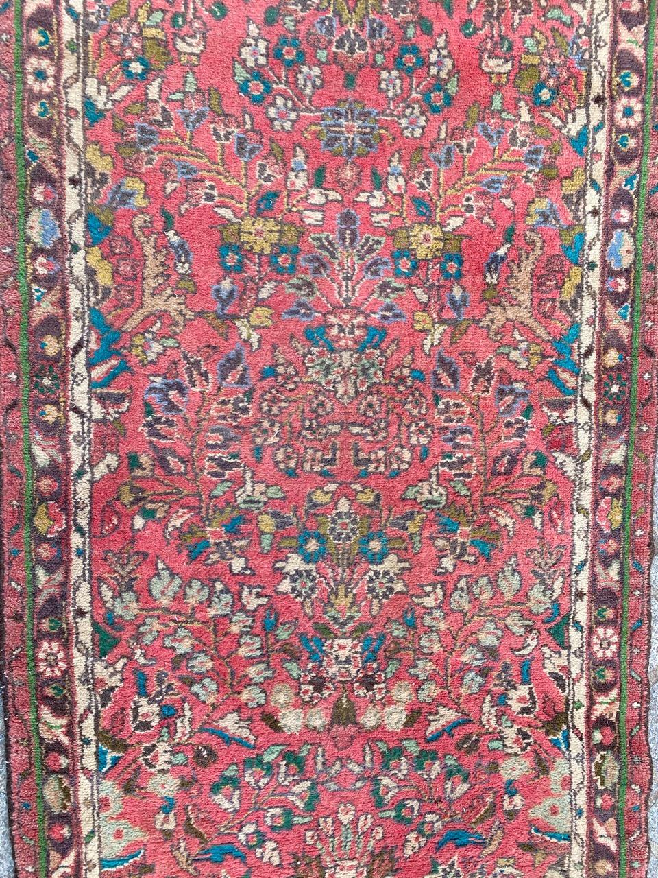 Asian Nice Vintage Mahal Runner For Sale