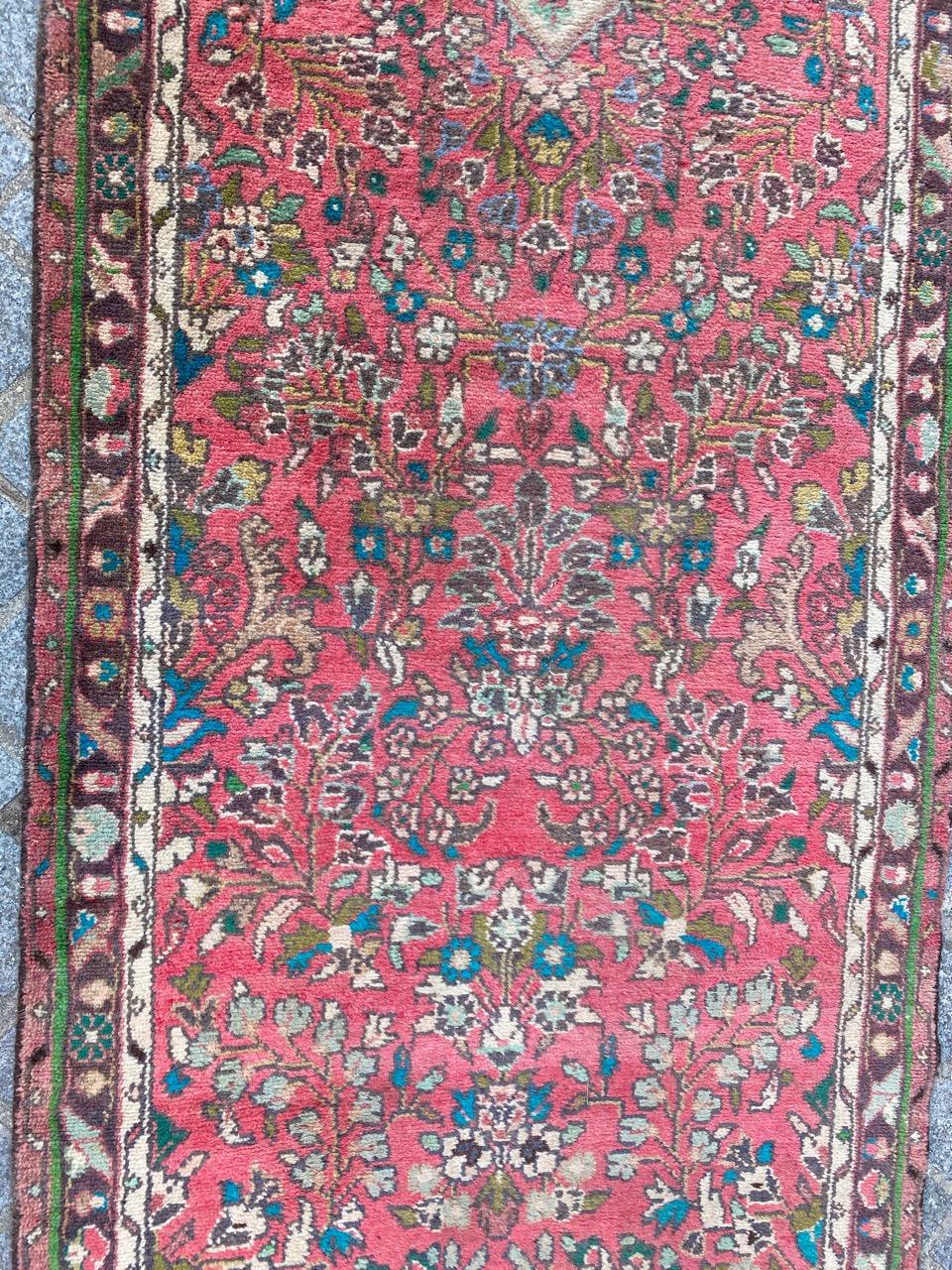 Nice Vintage Mahal Runner In Good Condition For Sale In Saint Ouen, FR