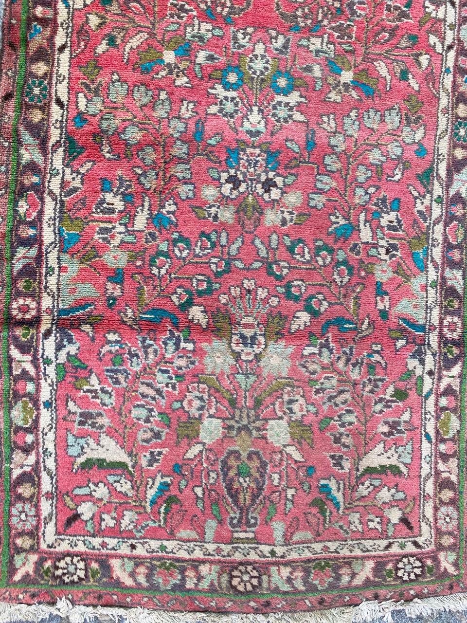 20th Century Nice Vintage Mahal Runner For Sale