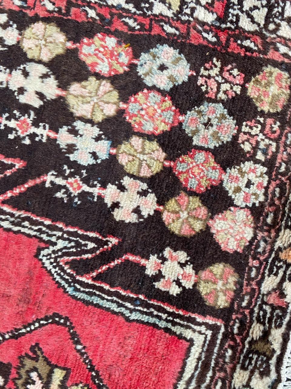 Nice Vintage Mazlaghan Rug For Sale 6