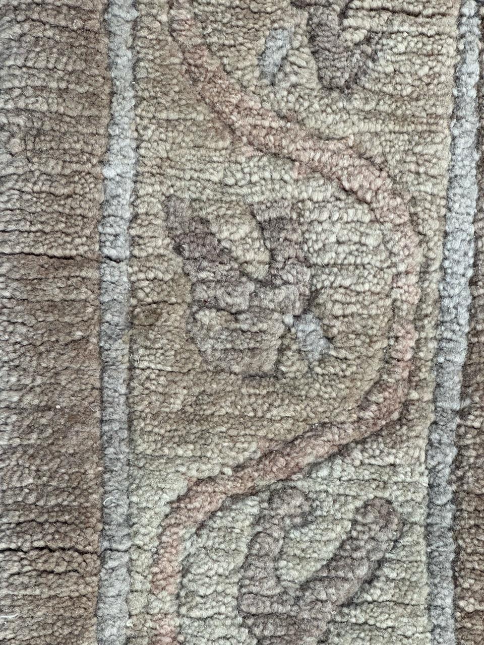 Joli tapis népalais vintage au design moderne en vente 3