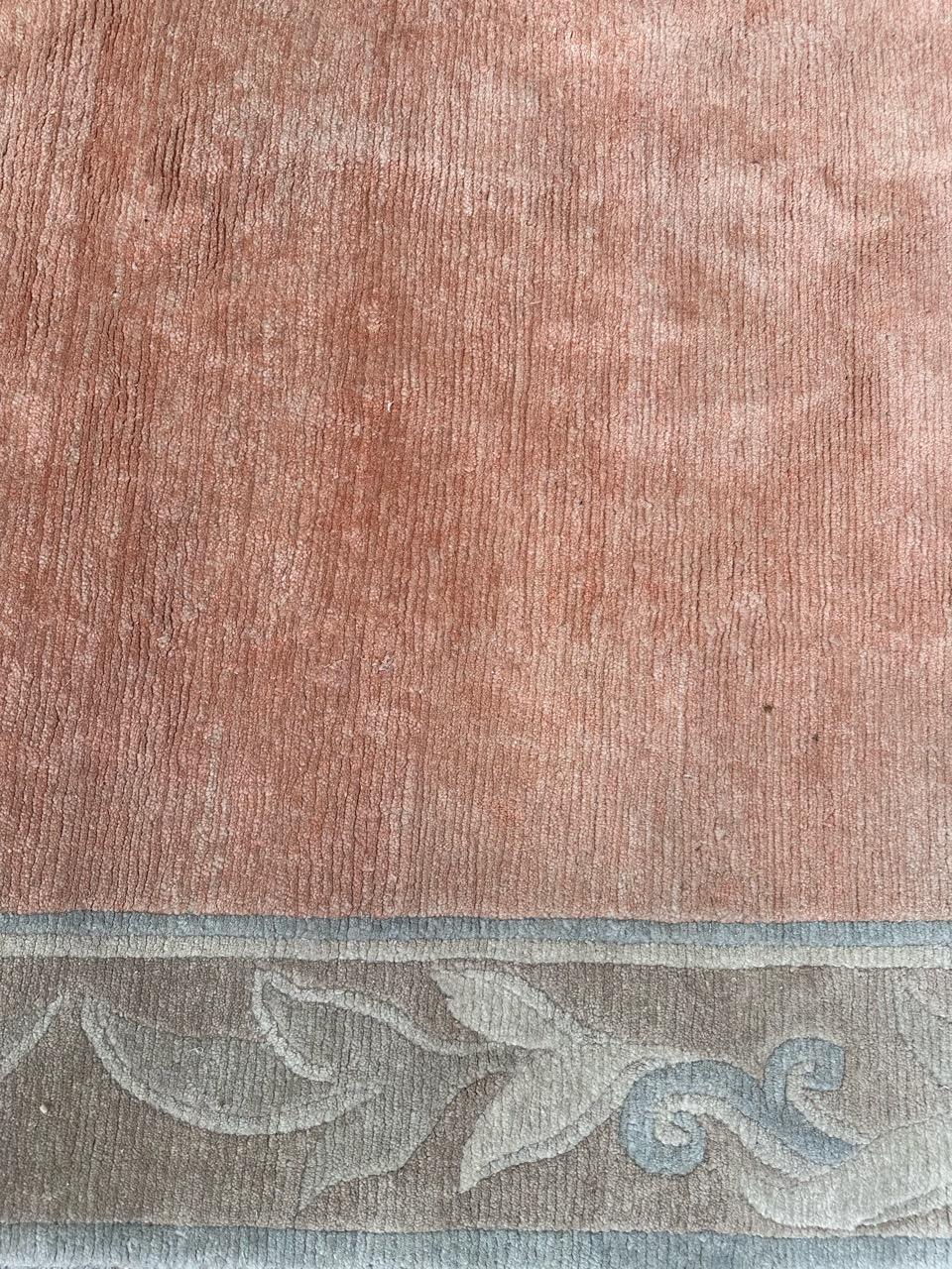 Bellissimo tappeto nepalese dal design moderno e vintage in vendita 4