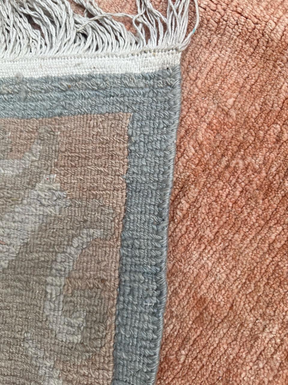 Bellissimo tappeto nepalese dal design moderno e vintage in vendita 8
