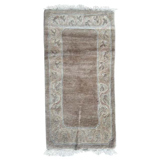 Vintage Simple Design Tibetan Rug For Sale at 1stDibs | simple carpet ...