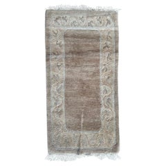 Nice vintage modern design Nepalese rug