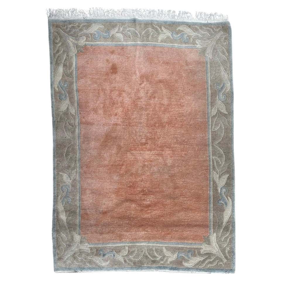 Vintage Simple Design Tibetan Rug For Sale at 1stDibs | simple carpet ...