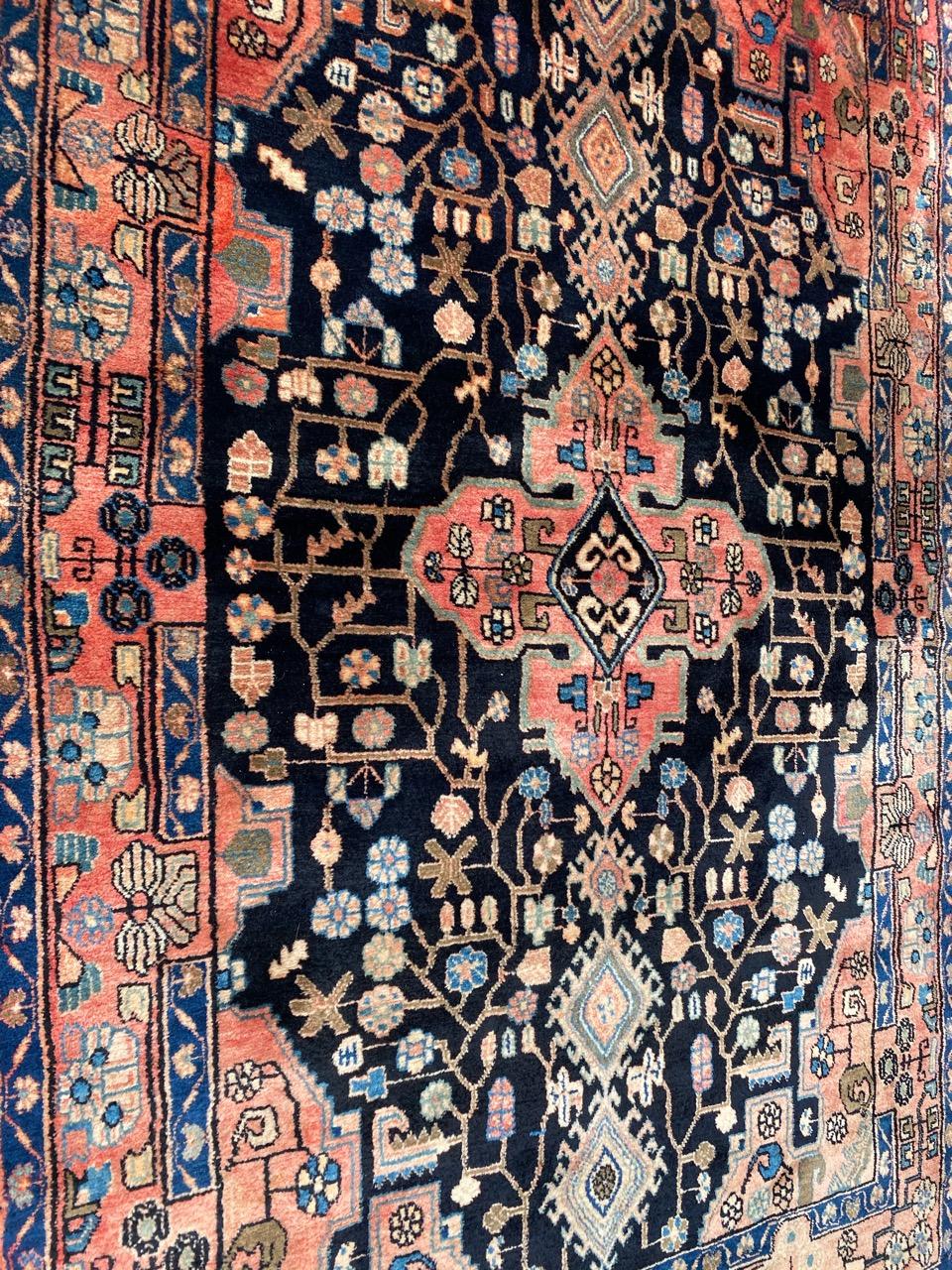 Nice Vintage Nahavand Rug 2