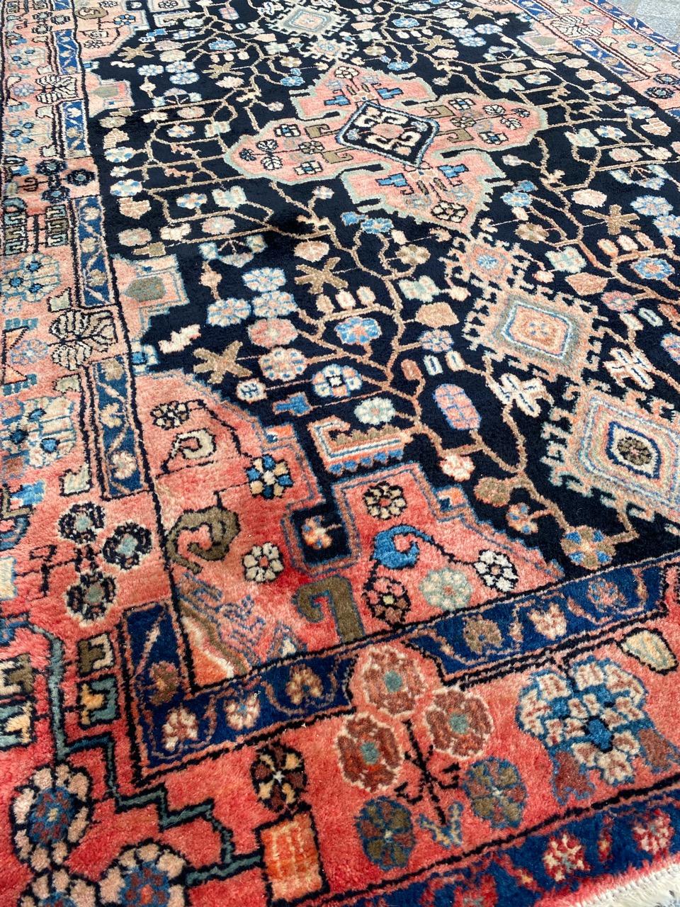 Nice Vintage Nahavand Rug 3