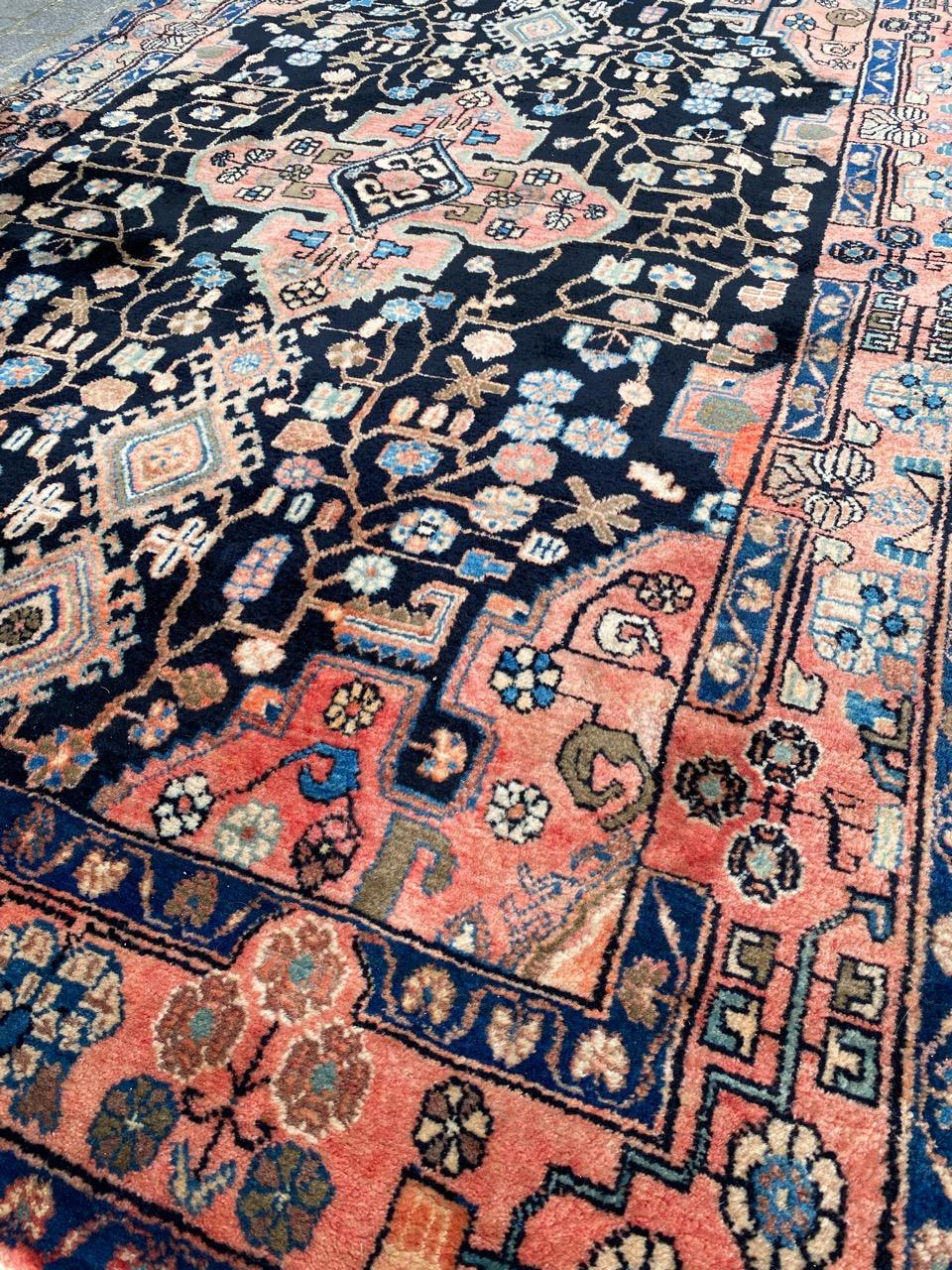 Nice Vintage Nahavand Rug 4