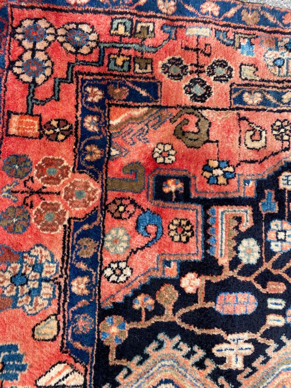 Nice Vintage Nahavand Rug 6