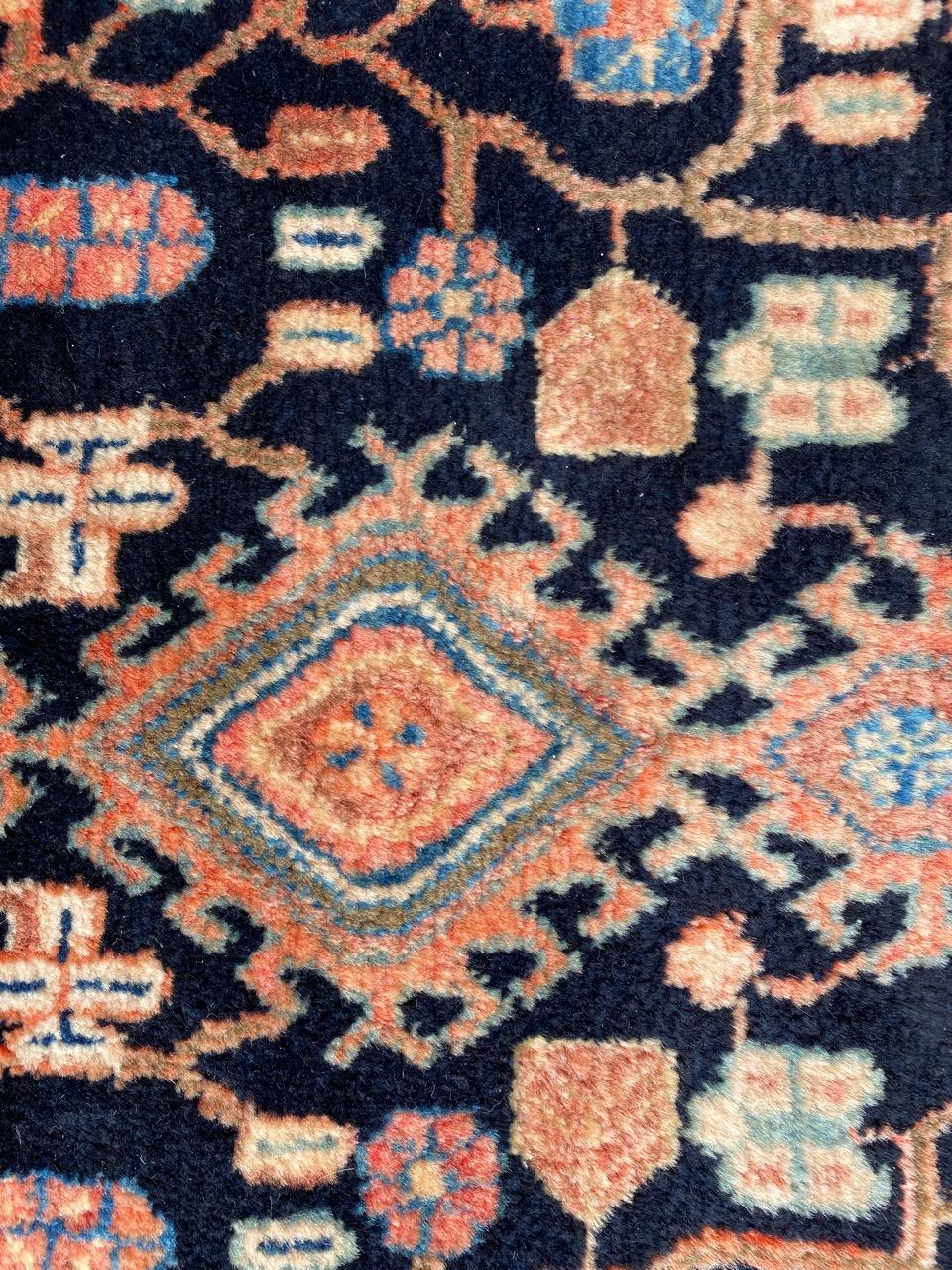 Nice Vintage Nahavand Rug 7