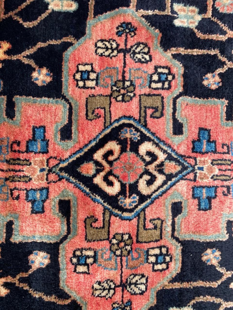 Nice Vintage Nahavand Rug 8