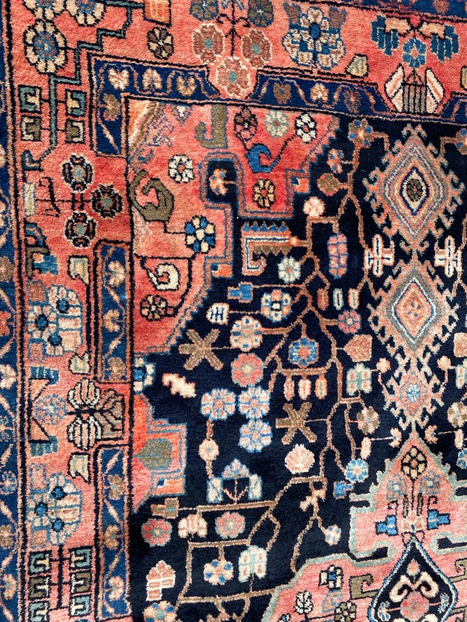 Wool Nice Vintage Nahavand Rug