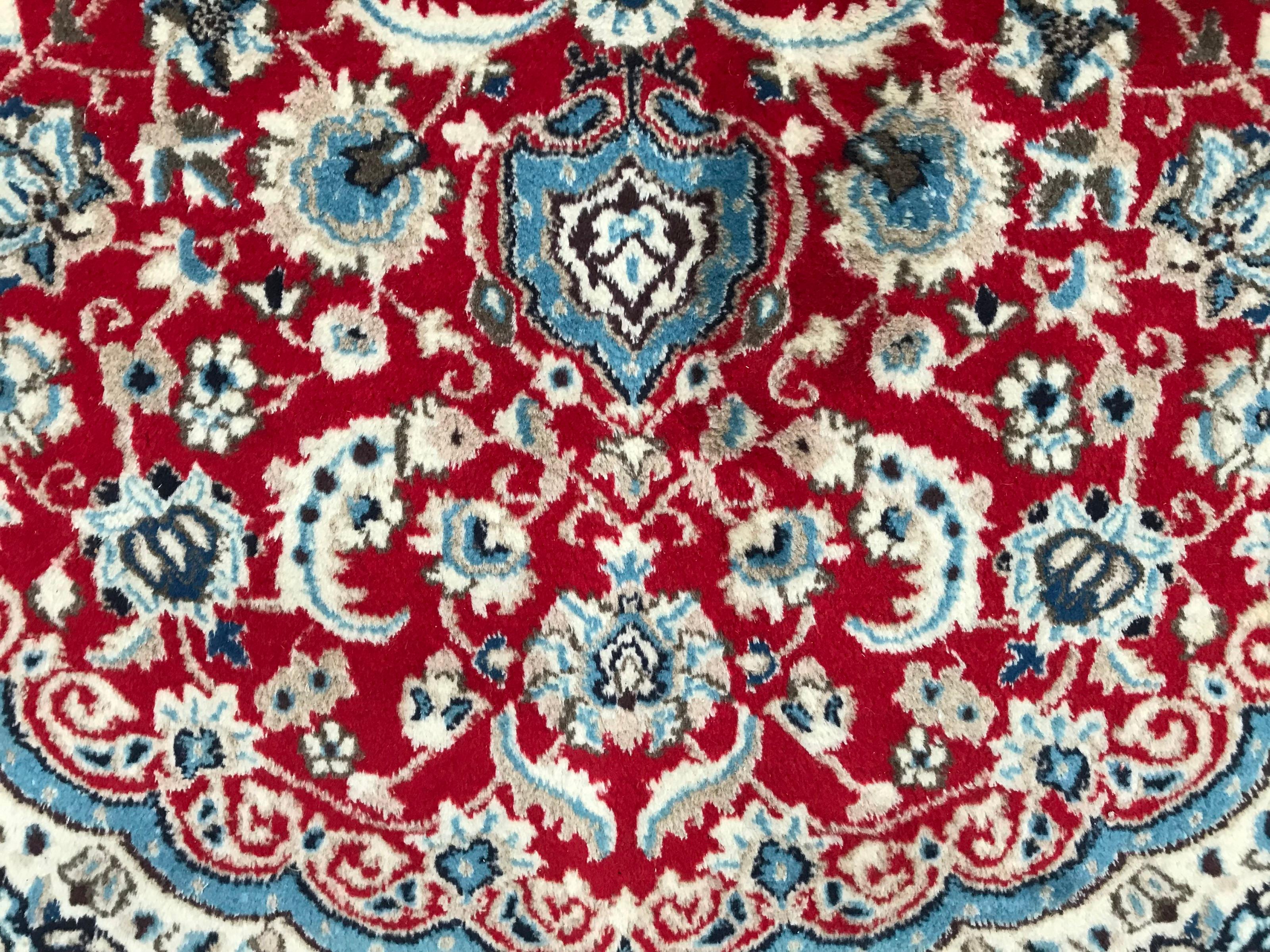 Nan-Teppich im Vintage-Stil (Handgeknüpft) im Angebot