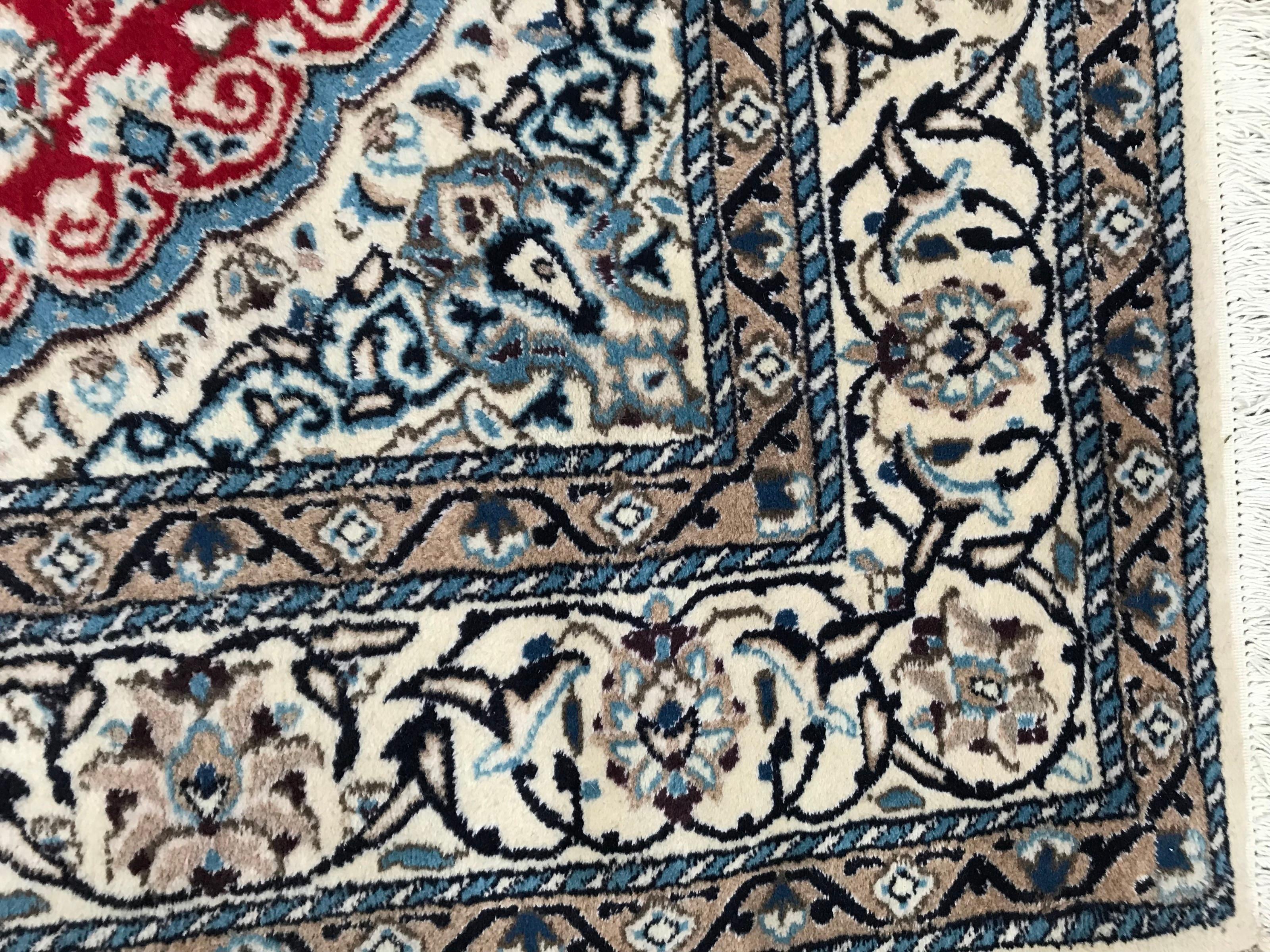 Nan-Teppich im Vintage-Stil (Wolle) im Angebot