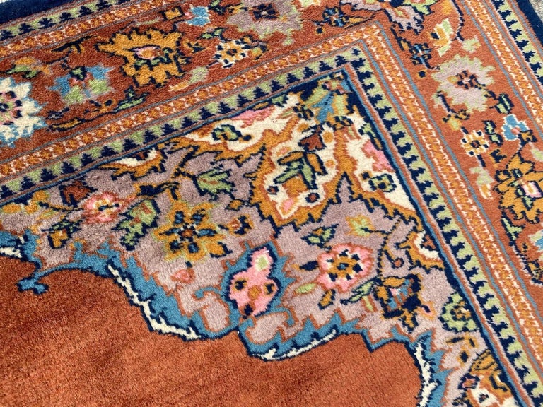 Nice Vintage Pakistani Karachi Rug For Sale at 1stDibs