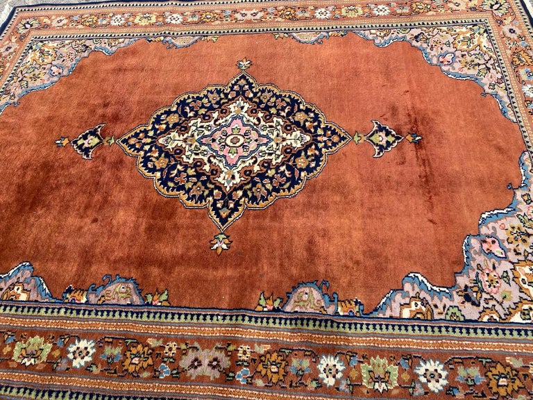 Nice Vintage Pakistani Karachi Rug For Sale at 1stDibs