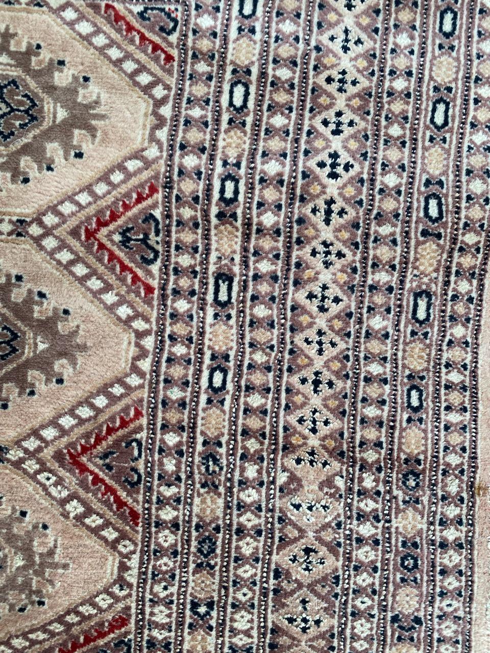 Bobyrug’s Nice Vintage Pakistani Rug For Sale 6