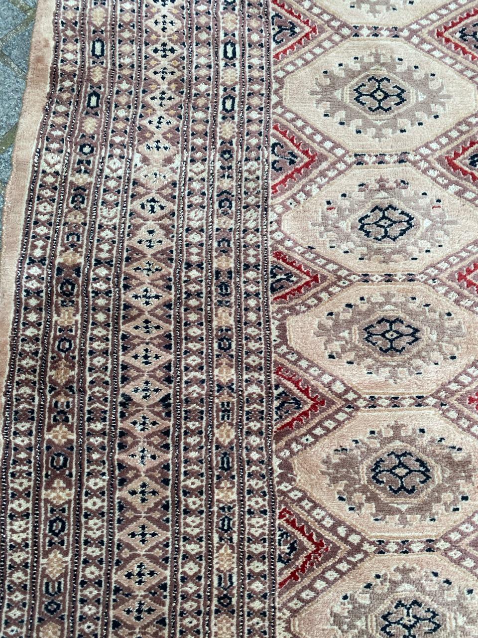 Bobyrug’s Nice Vintage Pakistani Rug For Sale 2