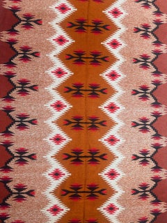 Nice vintage polish Kilim rug
